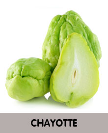 chayotte légume frais vert