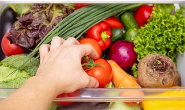 rangement fruits et légumes bac à légumes frigo