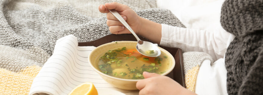 soupe à manger lorsqu’il fait froid