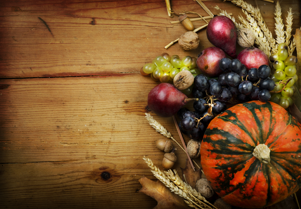 fruits et légumes d'octobre