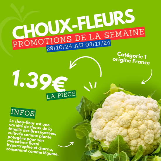 chou frisé promo légumes