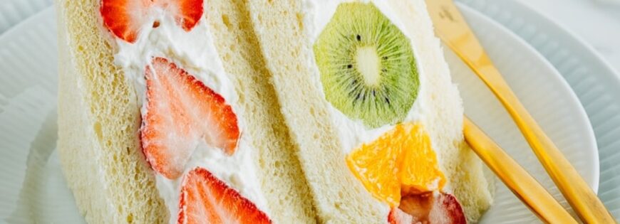 sandwich japonais aux fruits