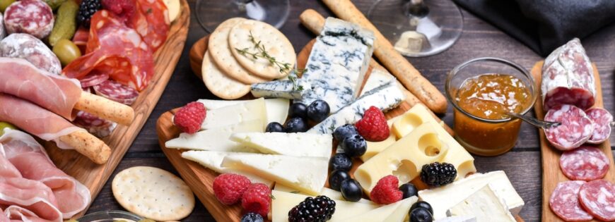 Assiette Apéros sains et frais à petit prix