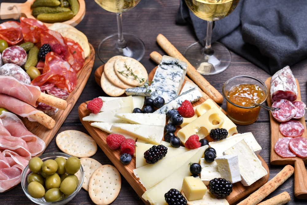 Assiette Apéros sains et frais à petit prix