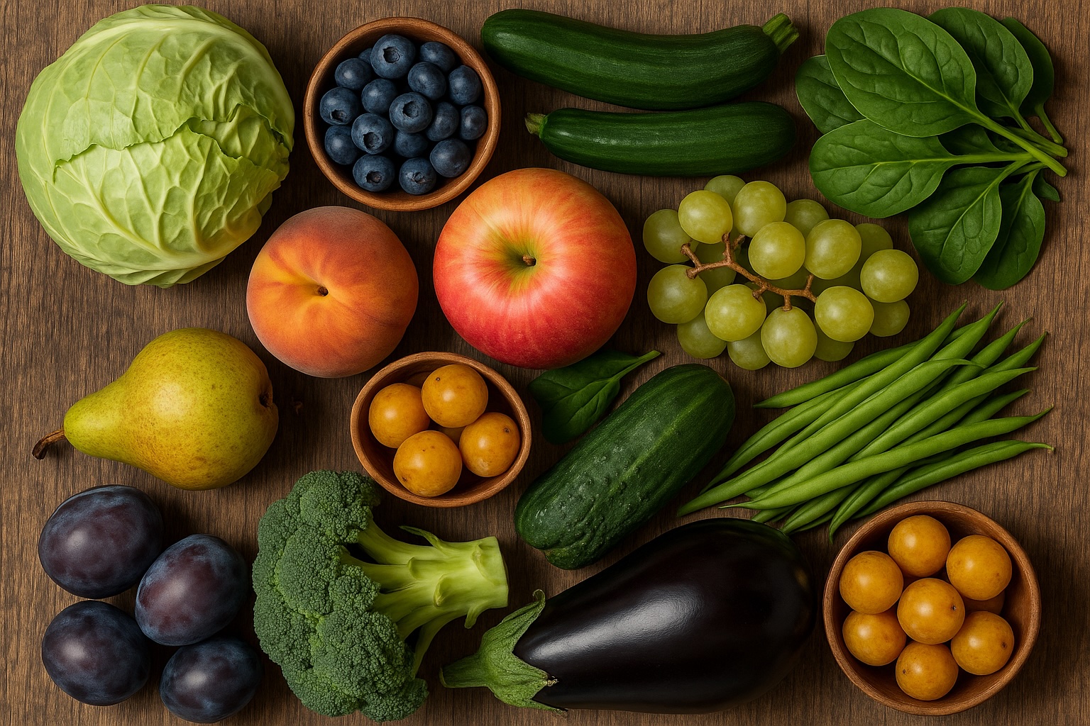 tous les fruits et légumes de septembre