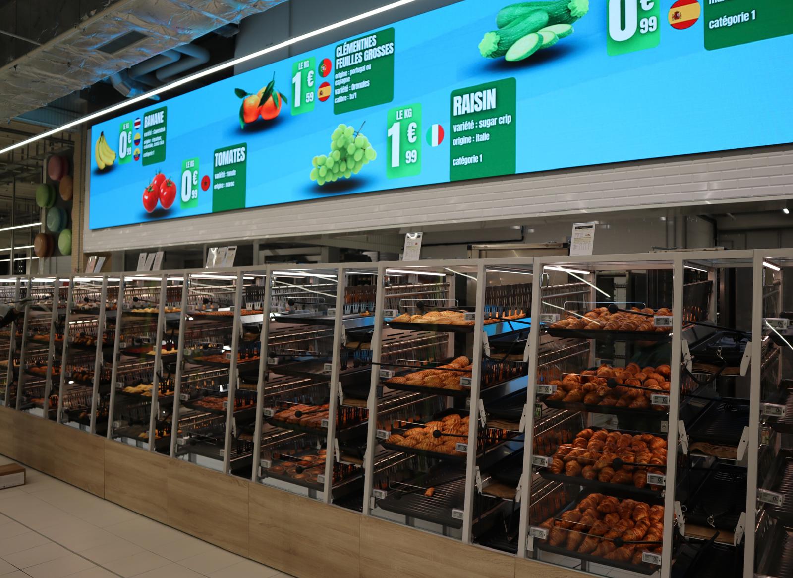 Marché Frais argenteuil rayon boulangerie viennoiserie