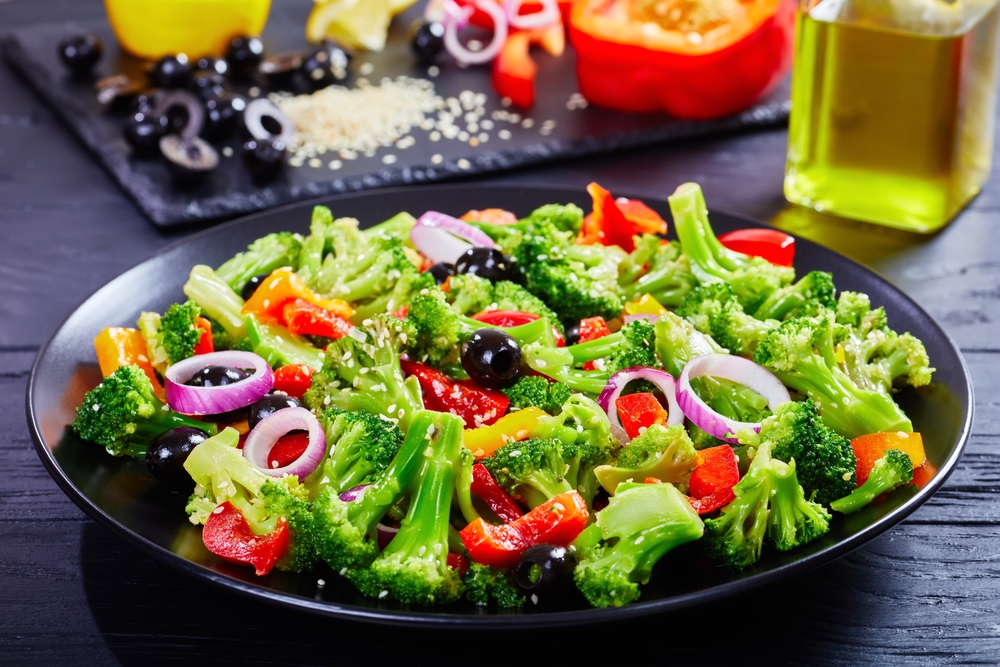 salade de brocolis frais