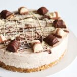 Cheesecake au Kinder Bueno