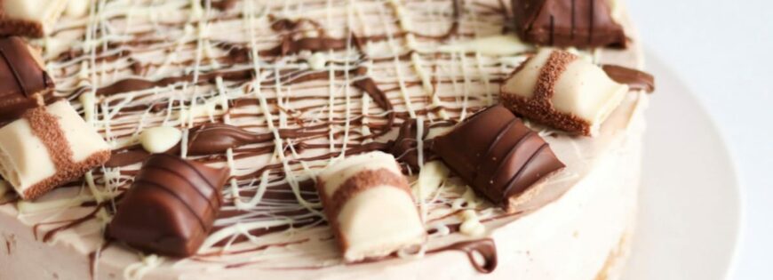 Cheesecake au Kinder Bueno