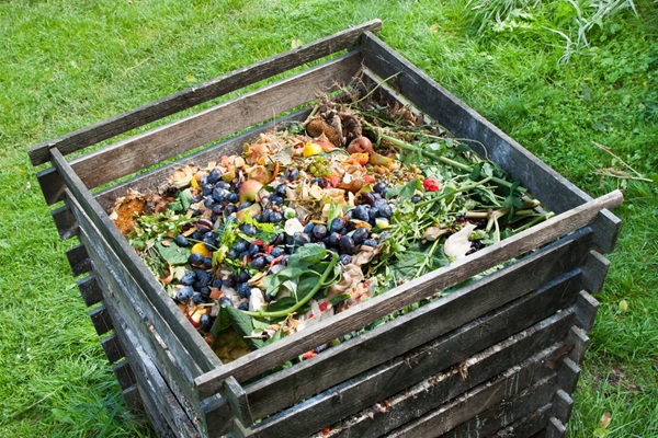 bac à compost en bois