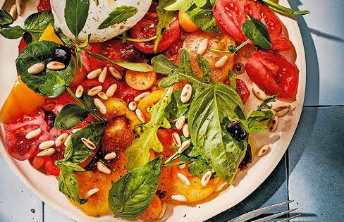 Recette de Dip Mozzarella et basilic