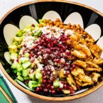 Salade de halloumi grillé au miel