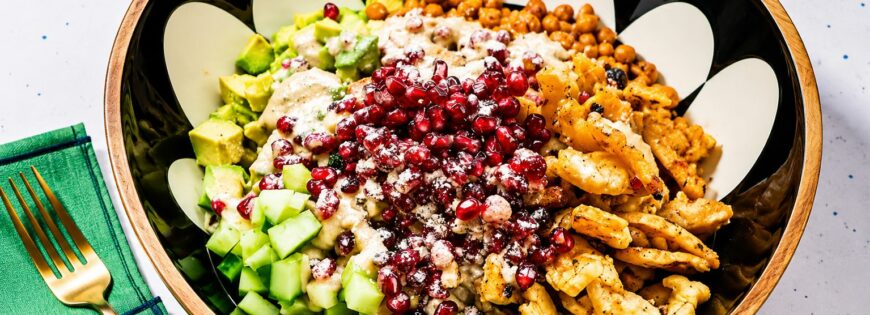 Salade de halloumi grillé au miel