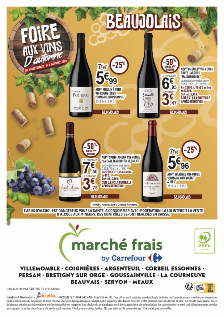 12- foire aux vins MARCHE FRAIS 2026