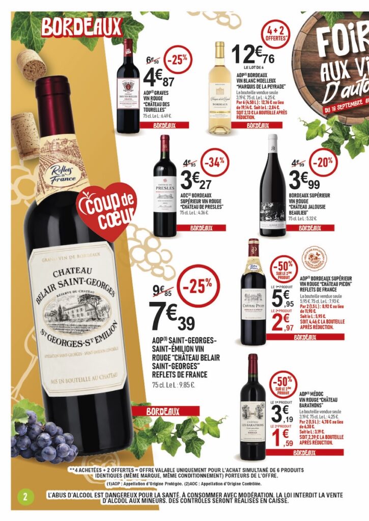 2- foire aux vins MARCHE FRAIS 2026