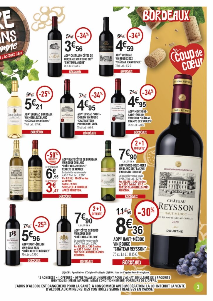 3- foire aux vins MARCHE FRAIS 2026