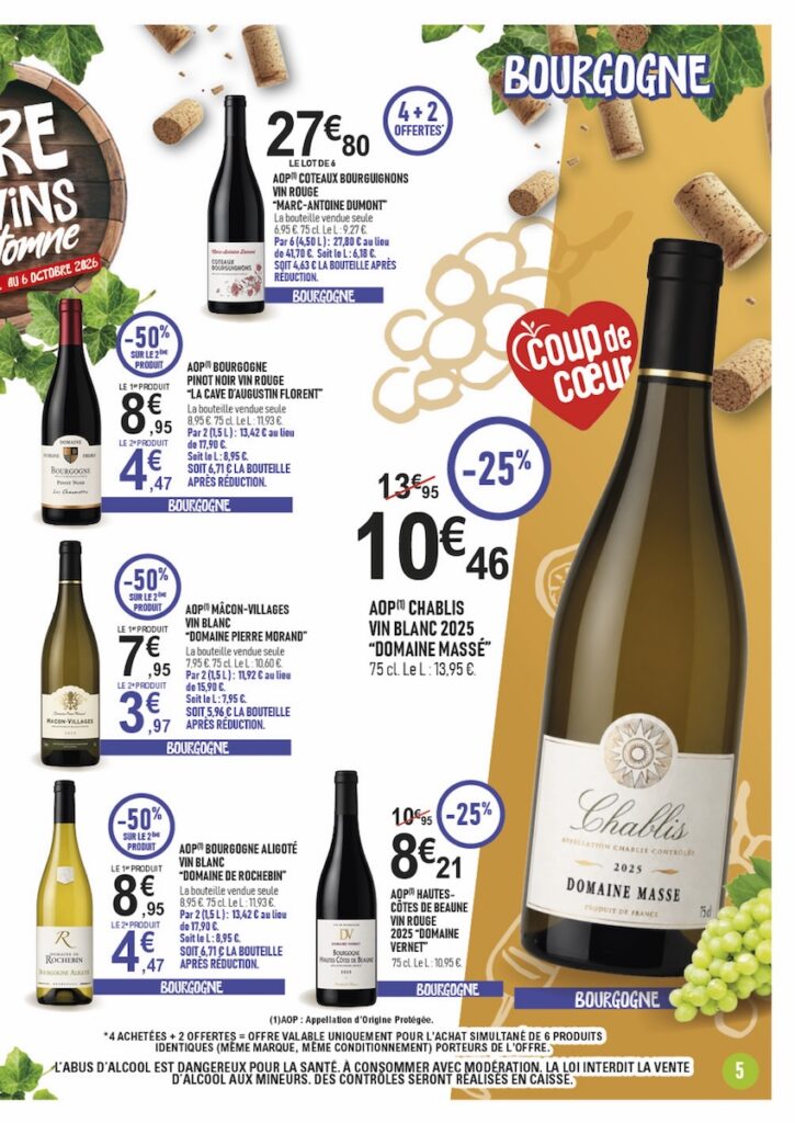 5- foire aux vins MARCHE FRAIS 2026