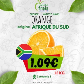 Affiche mag - orange
