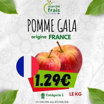 Affiche mag  - pomme